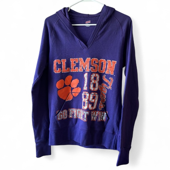 Soffe Tops - Soffe Clemson University Pullover Hoodie